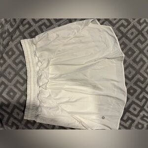 LululemonWhite Athletic Shorts